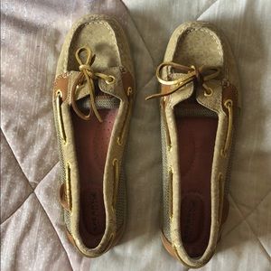 Sperry animal print shoes